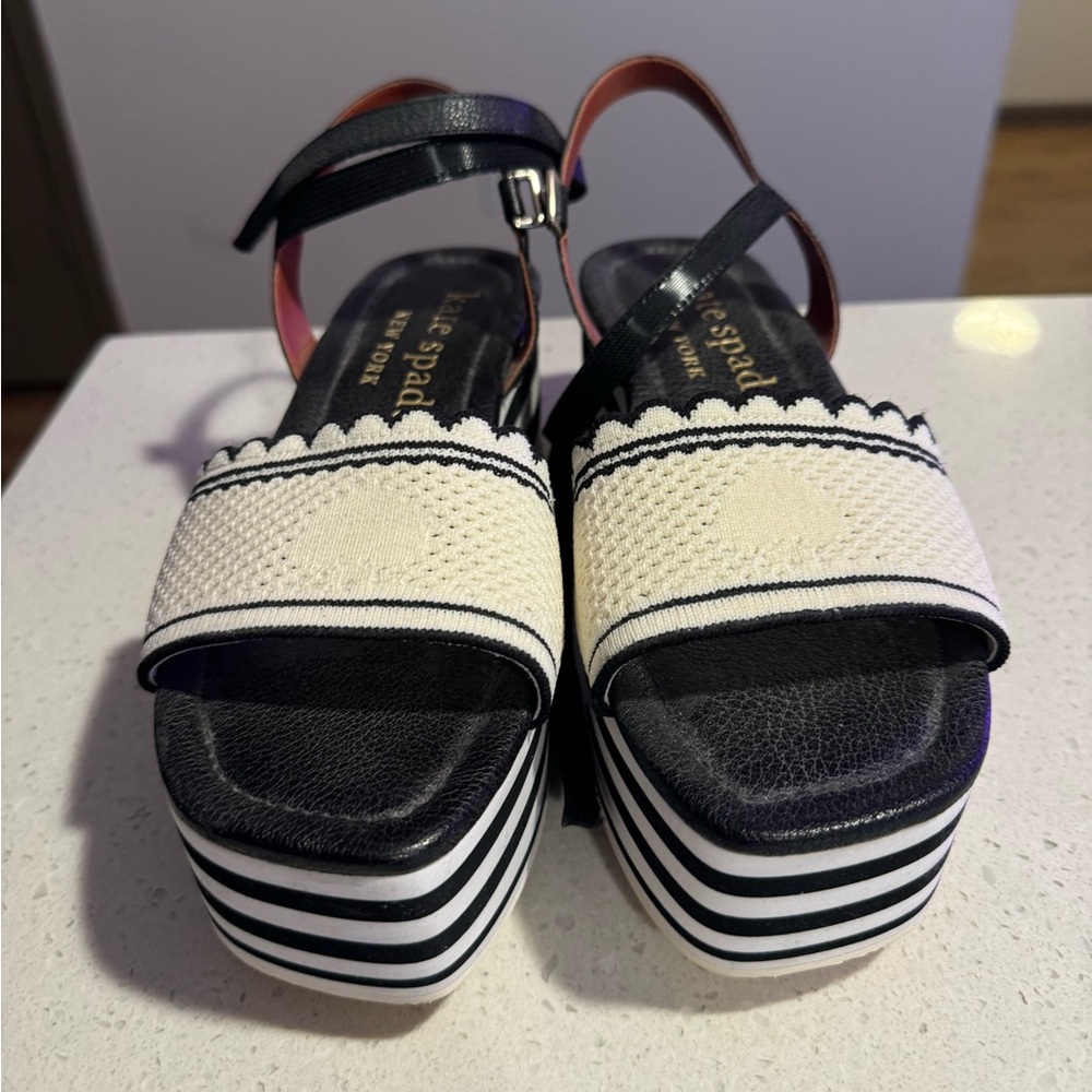 Kate Spade High Rise Platform Sandal